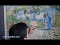 Art Reproduction (Vincent van Gogh - First Steps) Hand-Painted Oil Painting