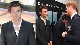 Harry Styles Takes Mom As Date To Dunkirk Premiere \u0026 Has Run-In With Prince Harry