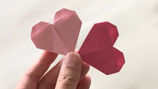 Easy Origami Heart Bookmark / Origami Heart ❤️
