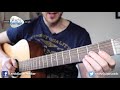 Happy Birthday EASY Guitar Tutorial How to play