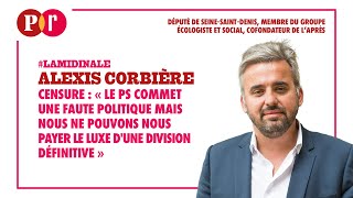 «Le PS commet une faute politique mais nous ne pouvons nous payer le luxe d'une division définitive»