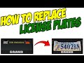 #How to CHANGE LICENSE PLATES - #Zmodeler3 #Tutorial