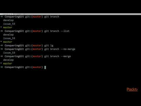 Conquering Git: Advanced Training Guide: Branching Basic packtpub.com