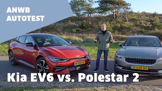 Kia EV6 vs. Polestar 2 | TESLA CONCURRENTEN ONDER ELKAAR