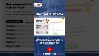 Understand the slabs and calculation of New Tax Regime on 2023-24 Budget! #unionbudget2023 #budget