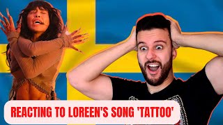 WILL LOREEN WIN EUROVISION AGAIN? // REACTING Loreen - Tattoo  (Melodifestivalen 2023)