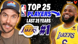 Top 25 Players of Last 25 Years: Why LeBron James has the best NBA career EVER | Hoops Tonight