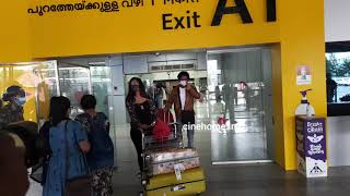 Manikkuttan Big Boss Arrived Trivandrum Airport