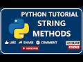 🧾#Python String Methods | strip(), replace(), join(), split(), find() #pythonforbeginners #strings