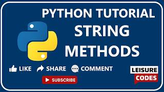 🧾#Python String Methods | strip(), replace(), join(), split(), find() #pythonforbeginners #strings