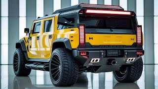 The 2025 HUMMER H1 Is a Military-Grade Behemoth