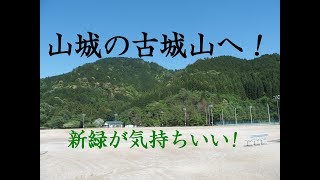 山城があった岐阜県美濃市の古城山に登りました。