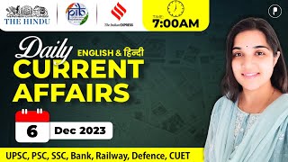 6 December Current Affairs 2023 | Daily Current Affairs | Current Affairs Today