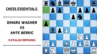 Dinara wagner vs Ante berkic || Catalan opening