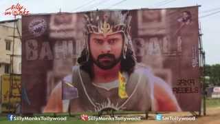 Baahubali Release Hungama @ Bhimavaram | Silly Monks