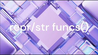 repr/str functions in classes | Python made easy| Python | 2