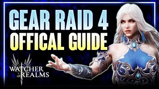 GEAR RAID 4 - Official Guide - Stage 6 \u0026 My Best Strategy - NO VALKYRA ⁂ Watcher of Realms