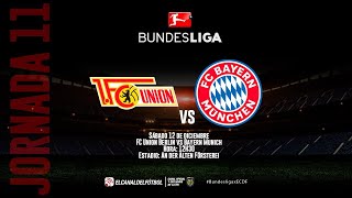 Partido Completo:  FC Union Berlin vs Bayern Munich | Jornada 11 | Bundesliga