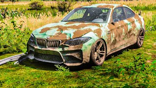 Rebuilding BMW 520D - Forza Horizon 5 KEYBOARD Gameplay 4K