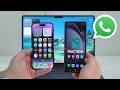How To Transfer All WhatsApp Data From ANY PHONE to Another (iPhone and Android)