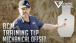 BCM Training Tip - Mechanical Offset