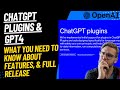 ChatGPT Plugins Decoded | ChatGPT4 Update