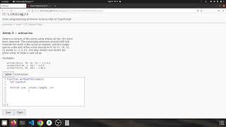 Codingjs Codingbat Array 2 Withoutten Javascript Solution