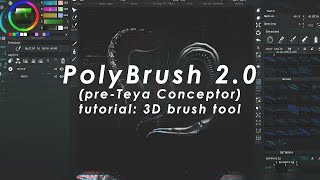 Polybrush Tutorial: 3D Brush tool