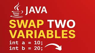 Java Example 3 - Java Program to Swap Two Variables Values Step by Step Explanation