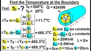 Physics 24A  Heat Conduction Examples (9 of 22) Temperature=? at the Boundary