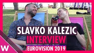 Slavko Kalezic "Moonlight Night" interview @ Eurovision 2019 in Tel Aviv