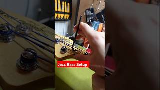 Setting up a Squier Jazz Bass | Basic Maintenance #guitar #bass #fender #gibson #squier #jazzbass