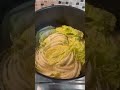 一鍋到底，暖心雞湯煨白菜 napa cabbage in chickenbroth