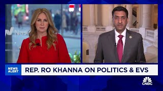 Rep. Ro Khanna: Excluding Tesla and Elon Musk from California's EV tax credits is 'just foolish'