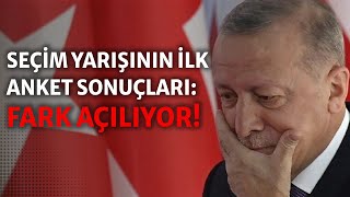 Seçim yarışının ilk anket sonuçları açıklandı: Erdoğan’a kötü haber, fark açılıyor!