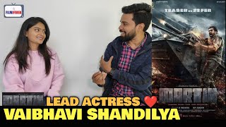 MARTIN Teaser Success | Heroine Vaibhavi Shandilya in Conversation With FilmiFever | Dhruva Sarja