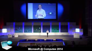 Microsoft @ Computex 2014 - Windows 8.1, Cortana, Toshiba Encore 7 and HP Pro X2 612