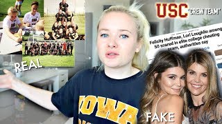 FORMER COLLEGE ATHLETE REACTS TO OLIVIA JADE/LORI LOUGHLIN COLLEGE SCAM