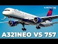 A321NEO vs 757 - Delta's Boeing 757 Retirement