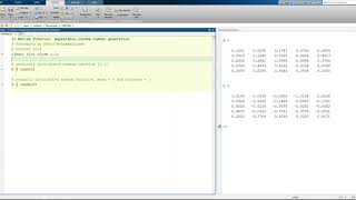 Repeatable random number generation in MATLAB