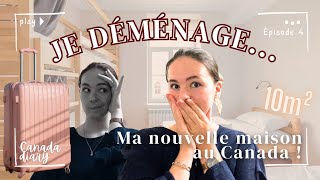 Canada diary : Episode 4 ~ Je déménage... Bienvenue dans ma nouvelle maison !