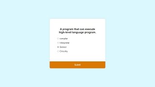 How to Create a Quiz App using HTML CSS & JavaScript | Quiz Web App using JavaScript | Web Content