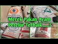 MERK PAKAN AYAM PETELUR TERBAIK YANG PERLU ANDA BELI