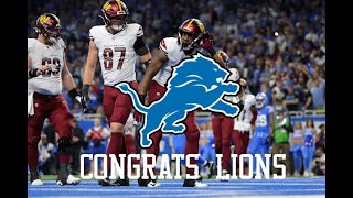 CONGRATS LIONS