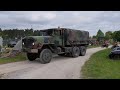 militärfahrzeugtreffen hammelburg 2023 ausfahrt bundeswehr army hmmwv iltis kolonne konvoi