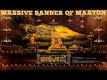 Massive banner of Maayon placed at Jothi Theatre | Double Meaning Production