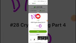 SEED Verify Code | #28 Crypto Slang Part 4| SEED'S New Video Code|Seed Code | Seed Video Code