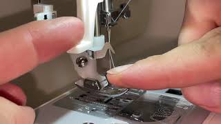 Singer Simple 3337 Sewing Machine: Threading The Needle