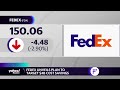 fedex stock hits 52 week low company unveils plan to target $4 billion annual cost savings