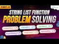 Problem Solving Related String Function in Python ( Part - 2) | Python Tutorial - Python Full Course